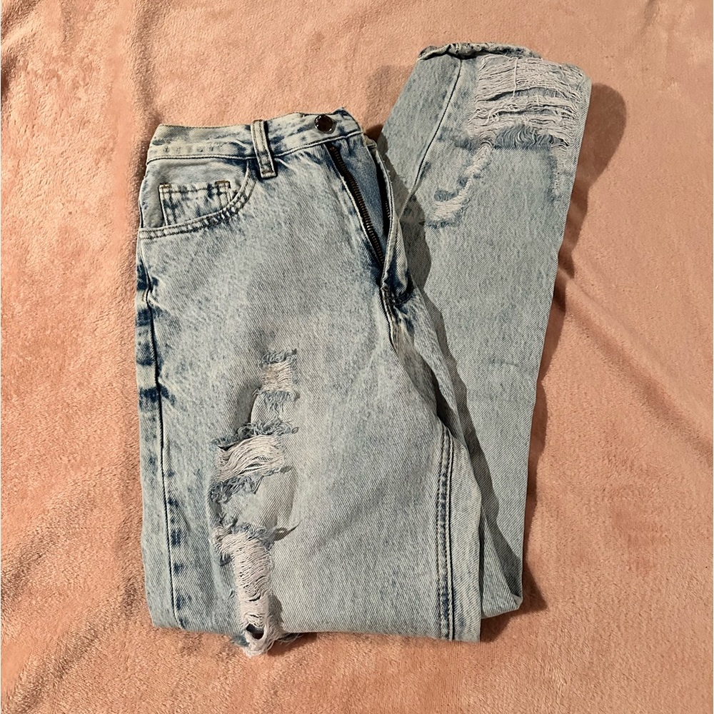 Womens Ripped Jeans - Picture 2 of 3